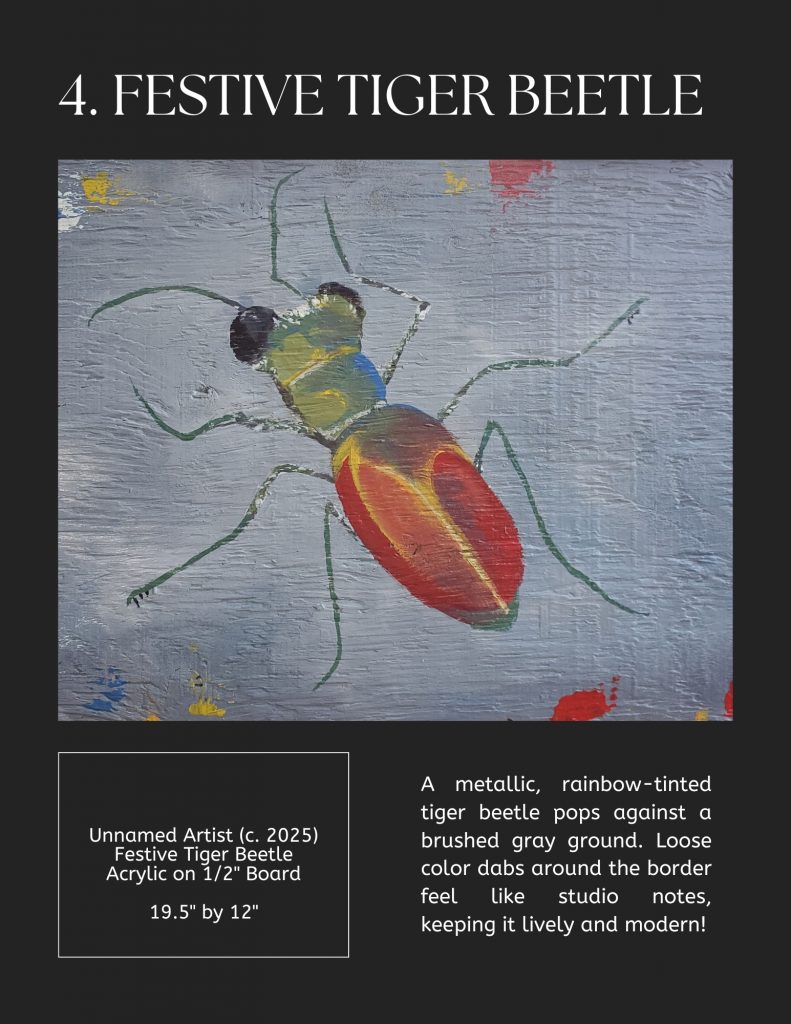 Festive Tiger Beetle